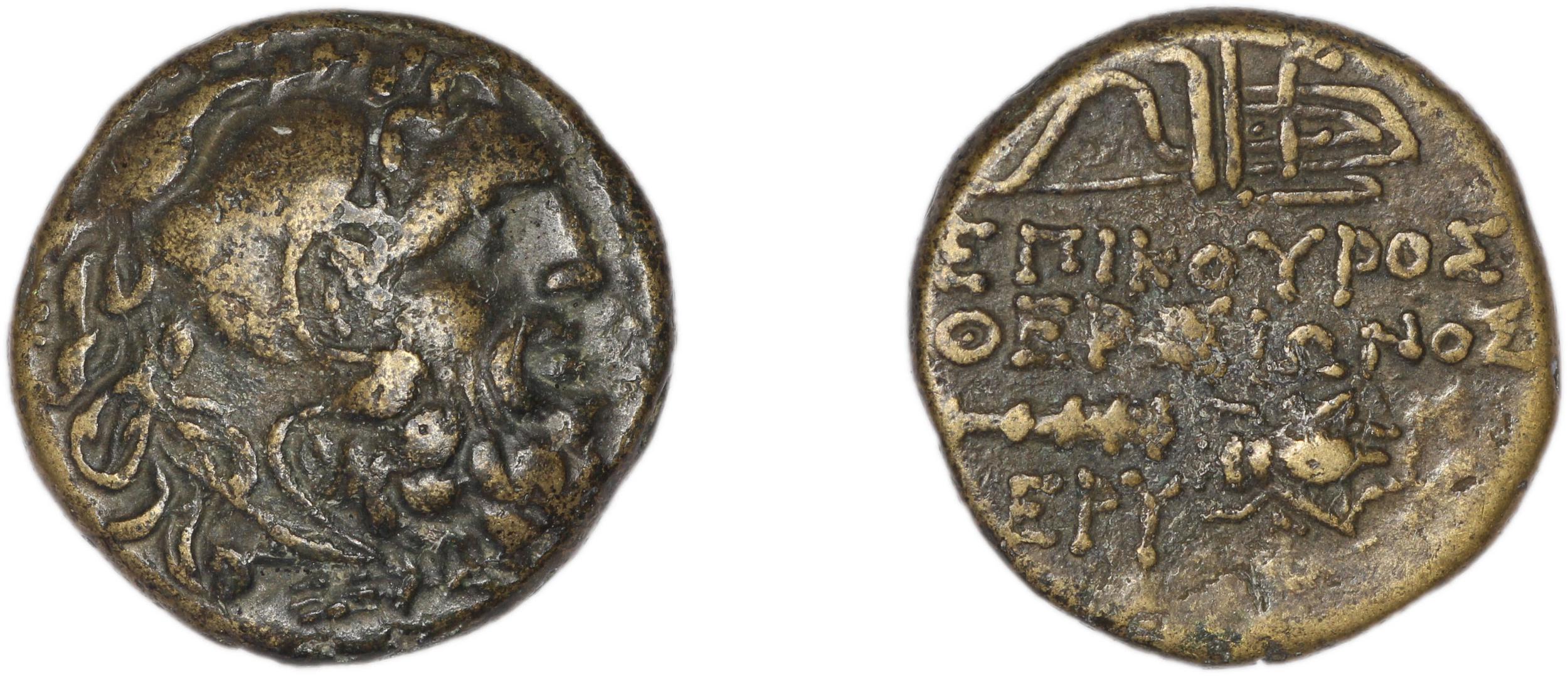 Erythrae Kinns 1980 Period III.2, AE 10, аверс, Британский музей