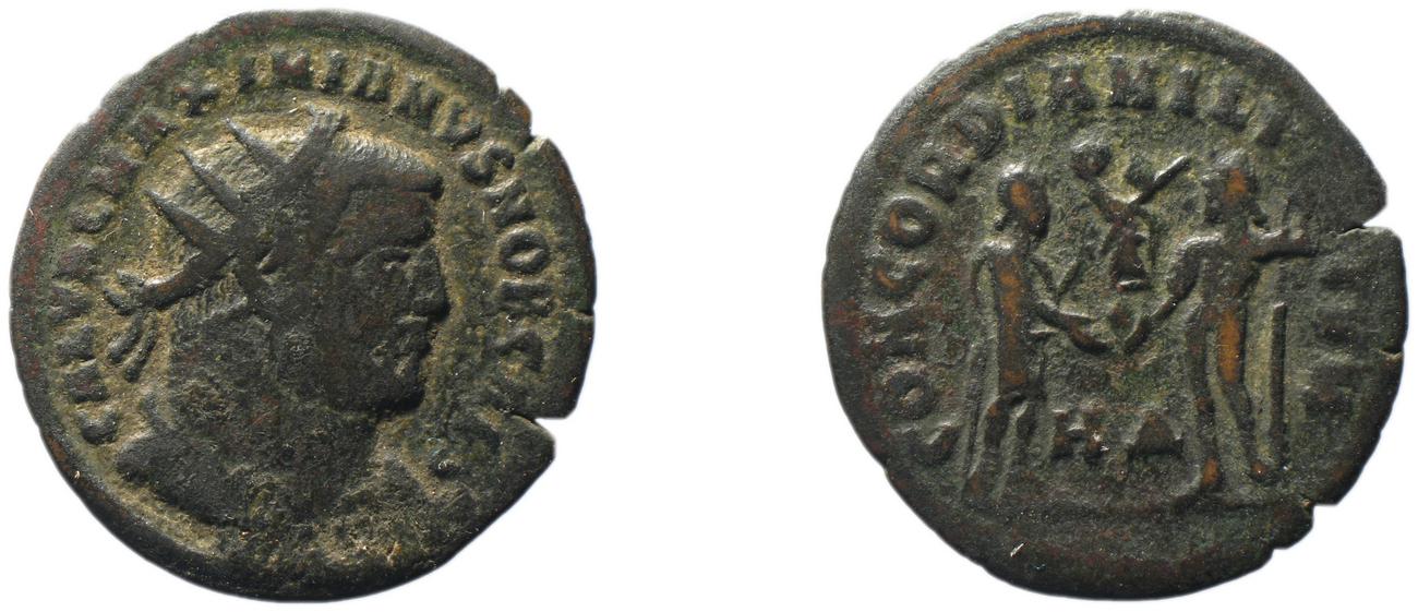 RIC VI Heraclea 14, аверс, bm