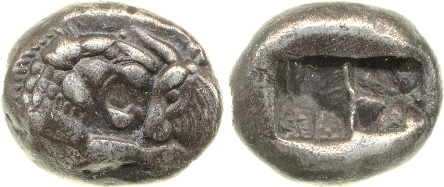 Sardis Carradice 1987 Croeseid B, аверс, bm
