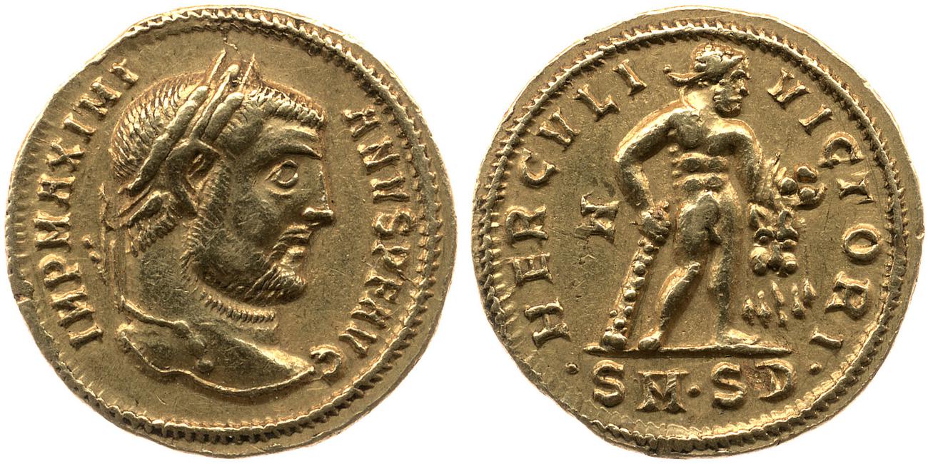 RIC VI Serdica 6b, аверс, bm