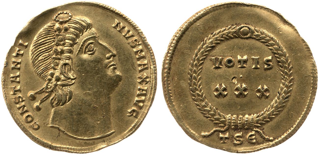 аверс RIC VII Thessalonica 207