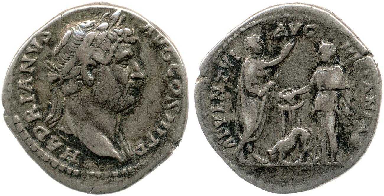 obverse RIC II, Part 3 (second edition) Hadrian 1557