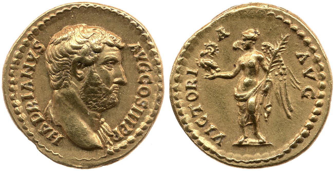 RIC II, Part 3 (second edition) Hadrian 2234, аверс, Британский музей