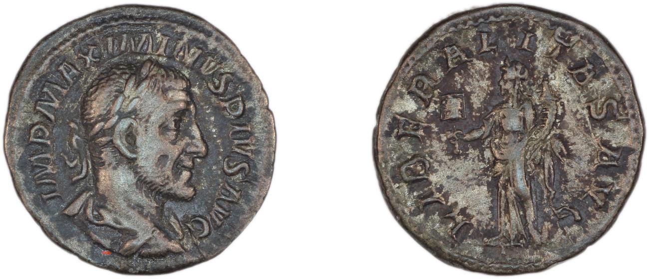 аверс RIC IV Maximinus Thrax 10