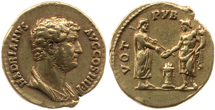 reverse RIC II, Part 3 (second edition) Hadrian 2034