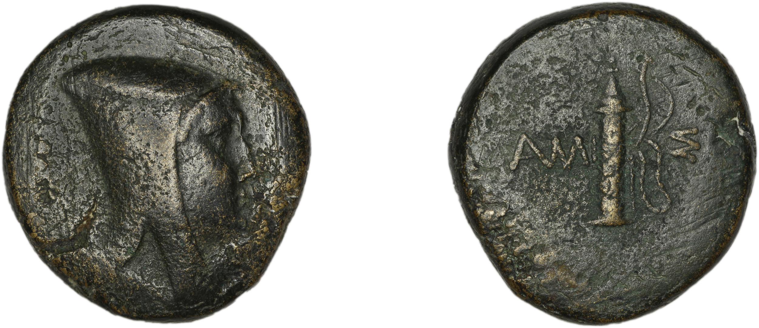 Amisus Waddington 1925 13, аверс, bm