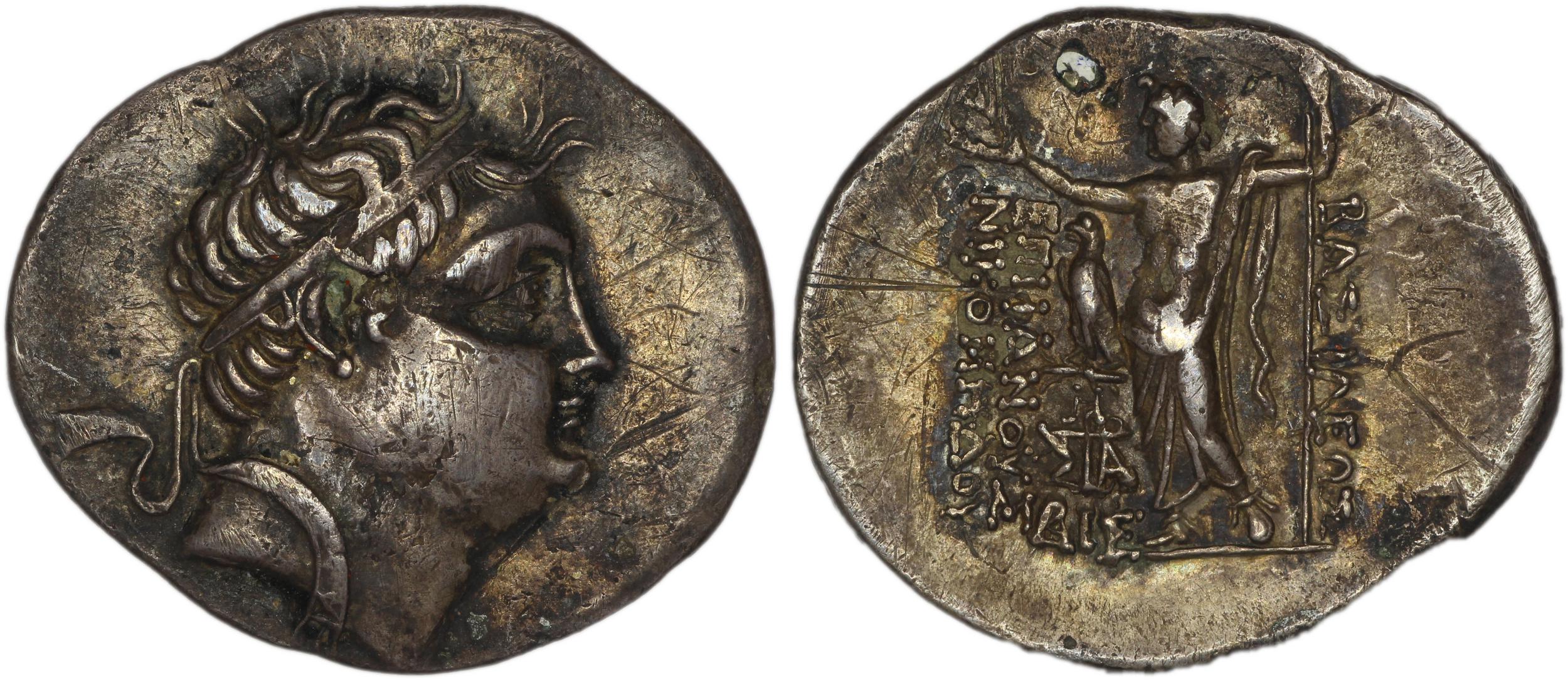 Nicomedes IV of Bithynia Bithynia Waddington 1908 40, аверс, Британский музей