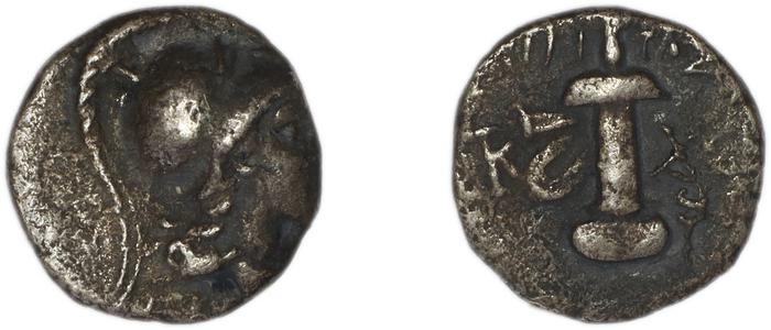Caunus Ashton 1999 p. 142-5, 1-93, реверс, bm