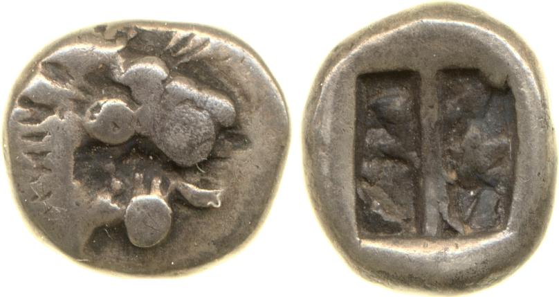 Lindus BMC Lindos 3-5, аверс, Британский музей