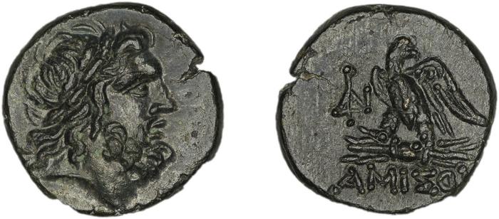 Amisus Waddington 1925 15, реверс, bm