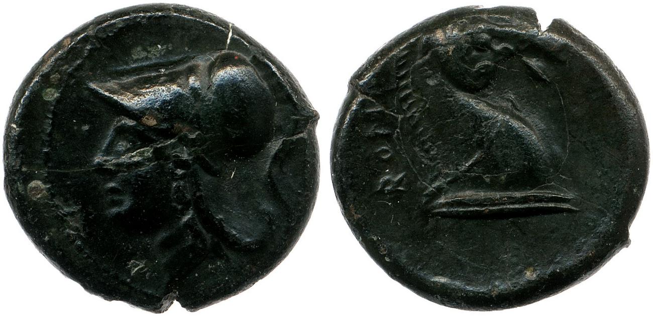 RRC 17/1a, аверс, bm