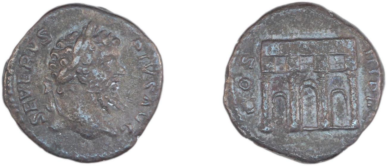 RIC IV Septimius Severus 259, аверс, Британский музей