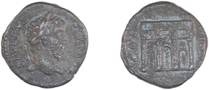 RIC IV Septimius Severus 259, реверс, Британский музей