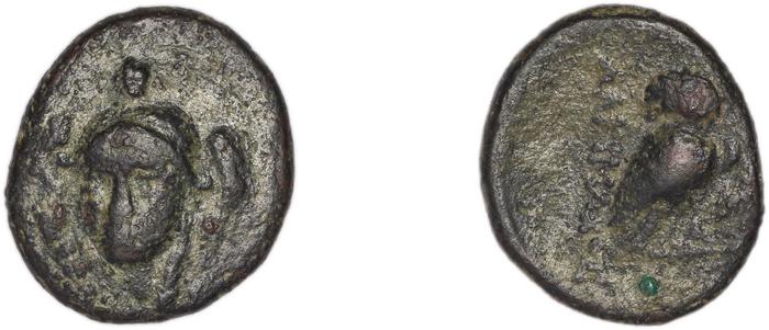 Lebedus Kinns 1980 Period I, AE 5, реверс, bm