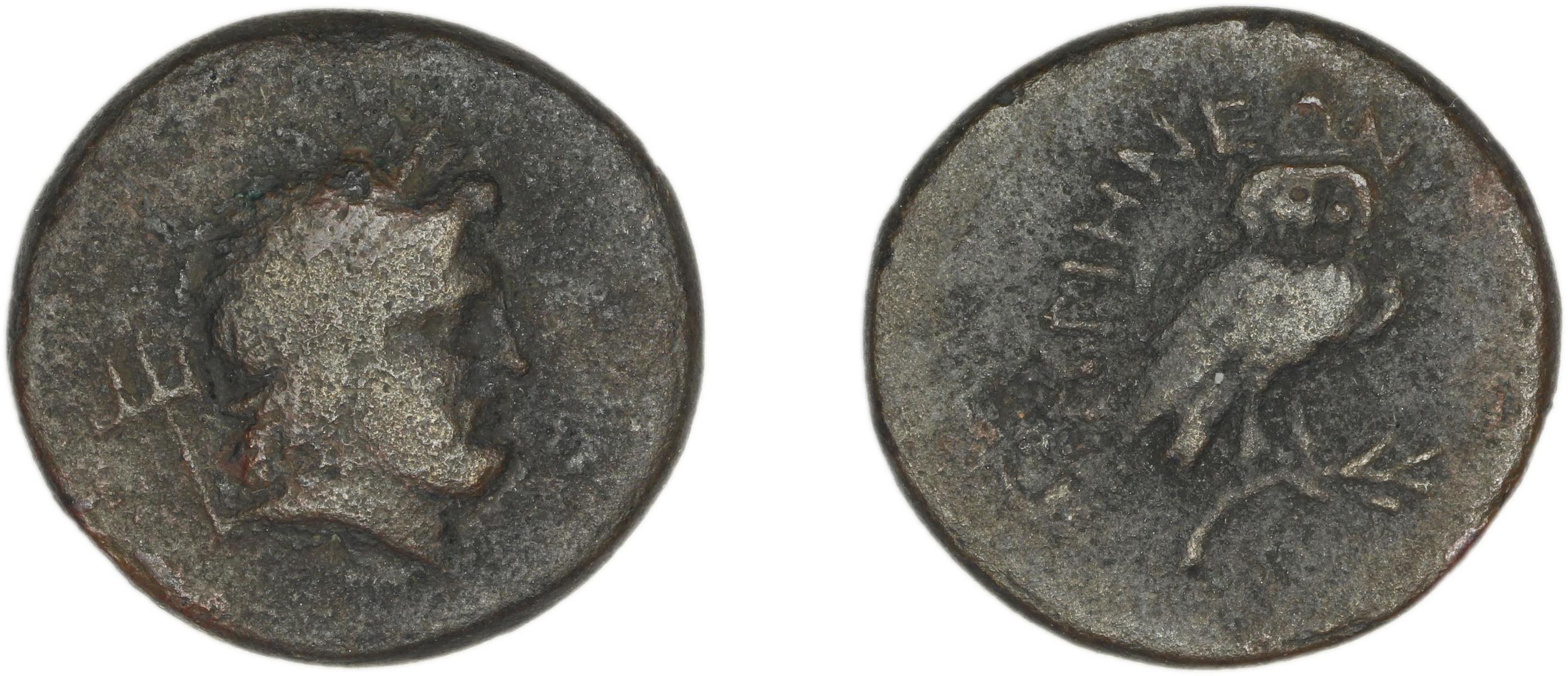 Priene Regling 1927 U, аверс, bm