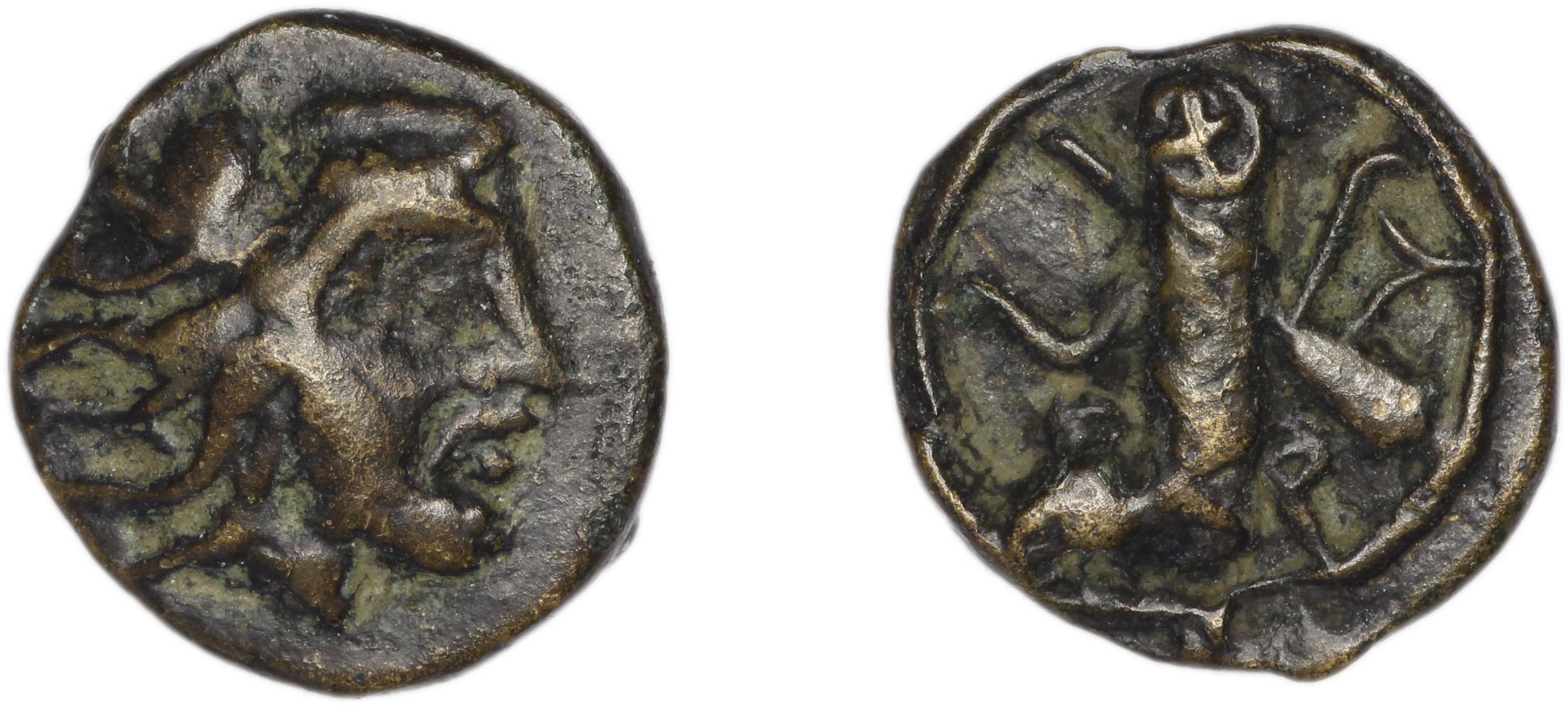 Erythrae Kinns 1980 Period I, AE 3, аверс, Британский музей