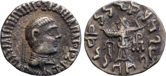 аверс Bactrian and Indo-Greek Coinage Apollodotus II 3.5