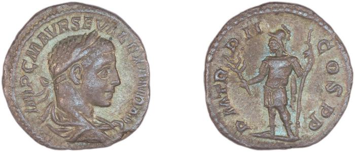 RIC IV Severus Alexander 23, реверс, bm