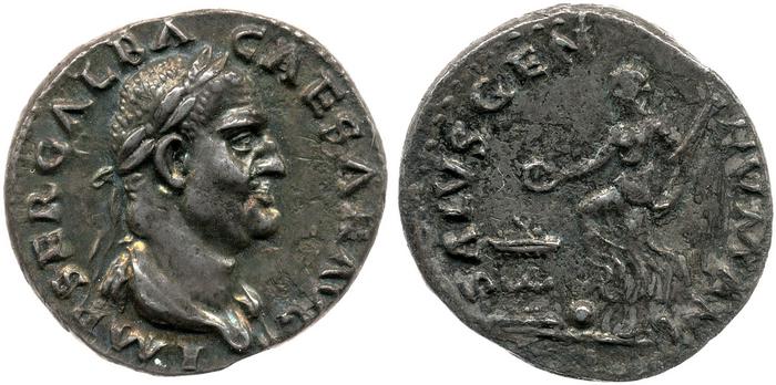 реверс RIC I (second edition) Galba 214