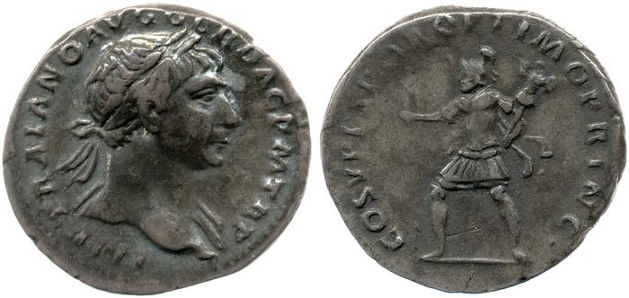 RIC II Trajan 114, реверс, bm