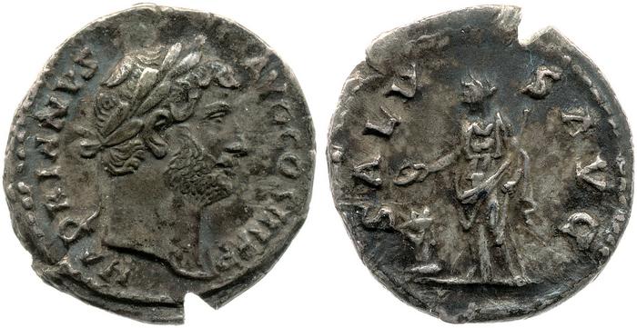 RIC II, Part 3 (second edition) Hadrian 2344, реверс, Британский музей