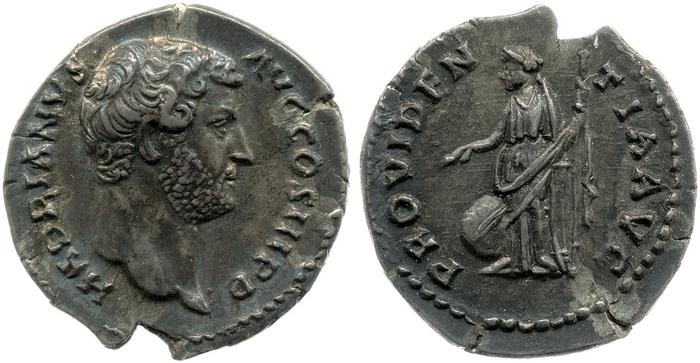 RIC II, Part 3 (second edition) Hadrian 2320, реверс, bm