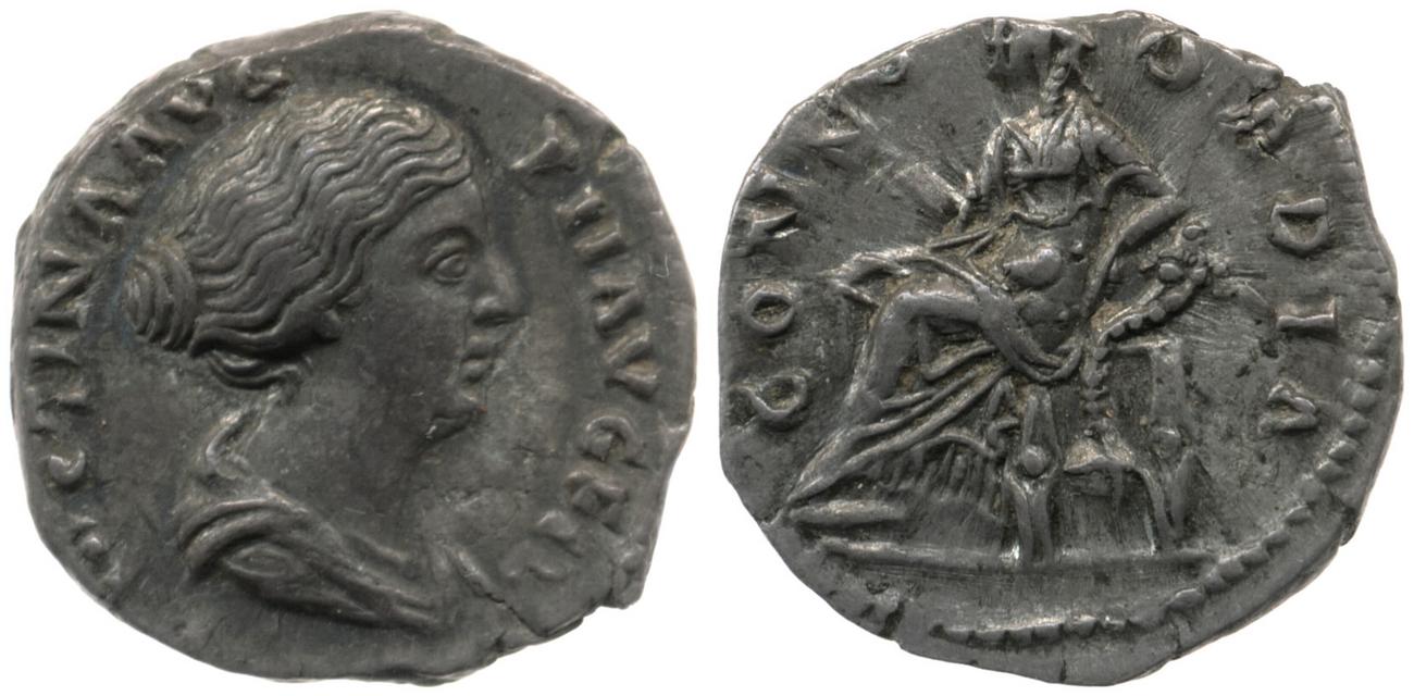 RIC III Antoninus Pius 502a, аверс, Британский музей