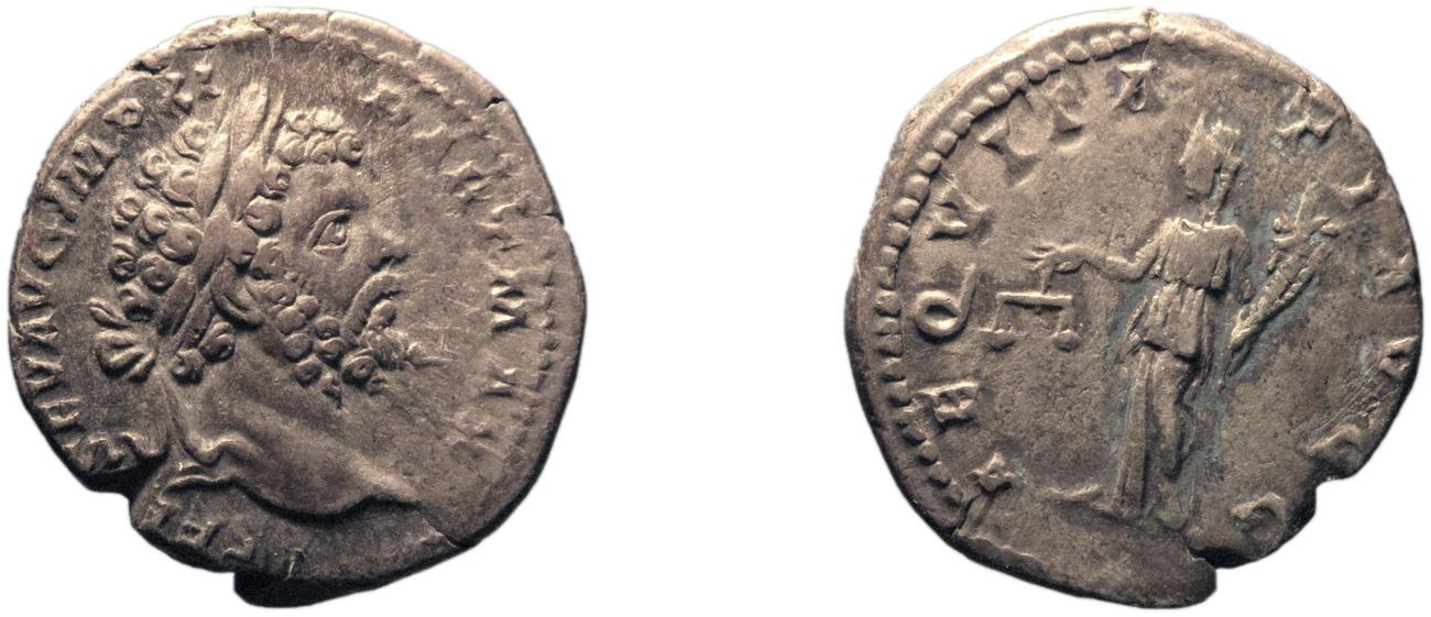 RIC IV Septimius Severus 122C, аверс, bm
