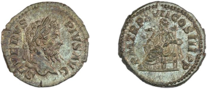 RIC IV Septimius Severus 230, реверс, bm