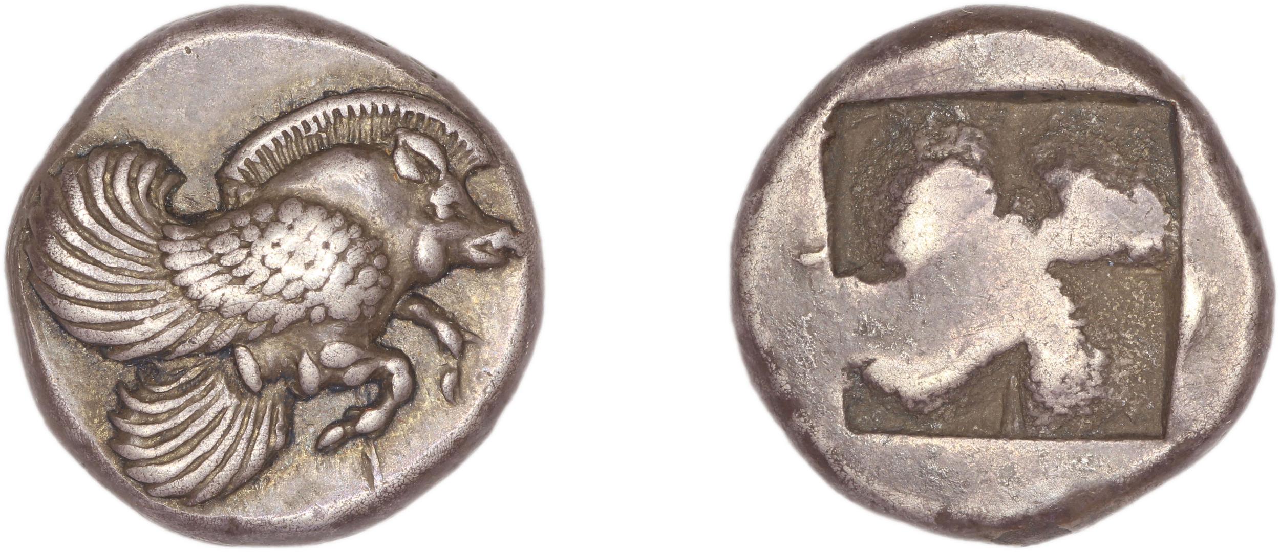 Clazomenae Dengate 1967 IB didrachms, аверс, bm