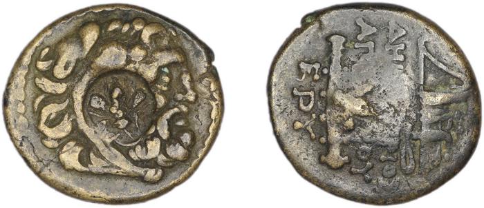 Erythrae Kinns 1980 Period III.2, AE 10, реверс, Британский музей