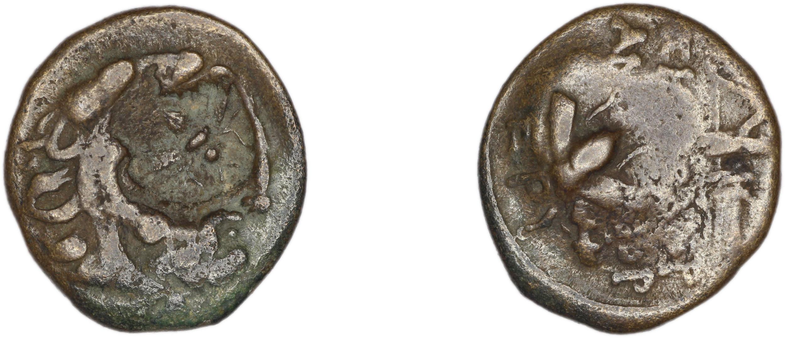 Erythrae Kinns 1980 Period III.2, AE 10, аверс, Британский музей