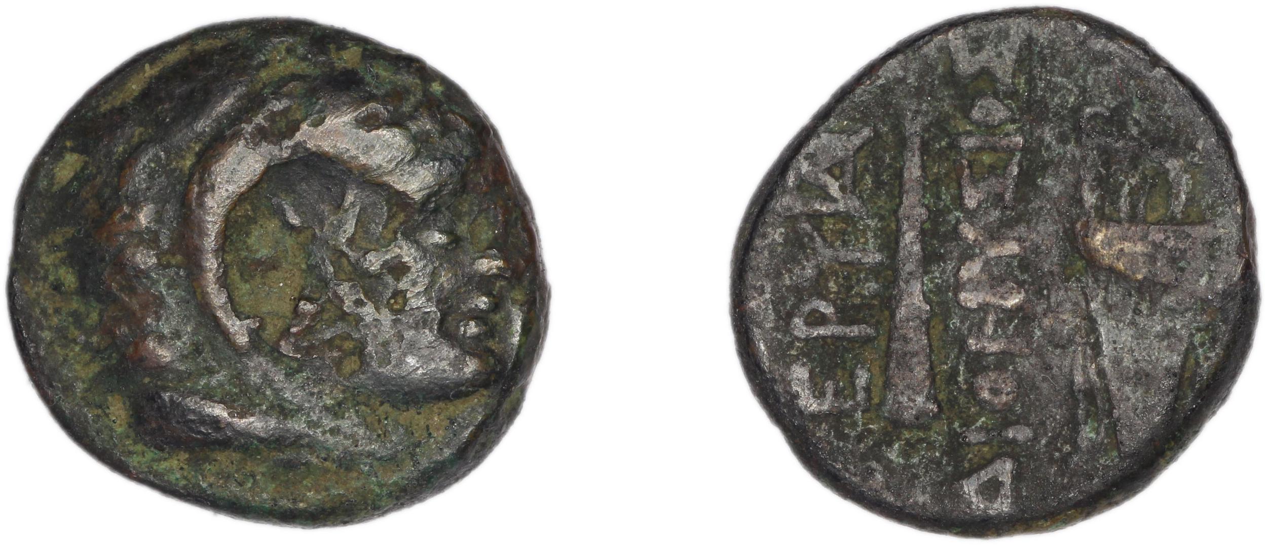 Erythrae Kinns 1980 Period III.1, AE 7, аверс, Британский музей
