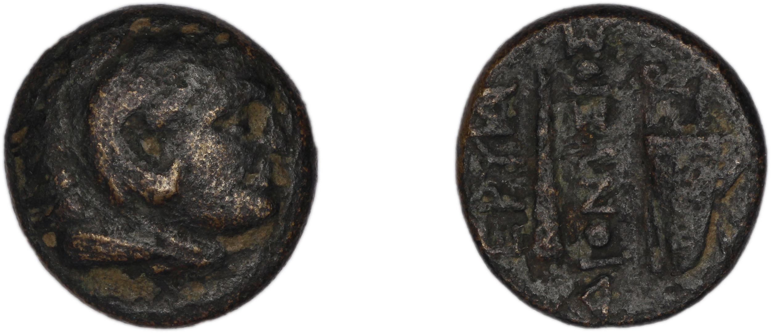 Erythrae Kinns 1980 Period III.1, AE 7, аверс, Британский музей
