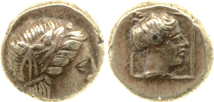 Mytilene Bodenstedt 1981 Series 5.95, реверс, Британский музей