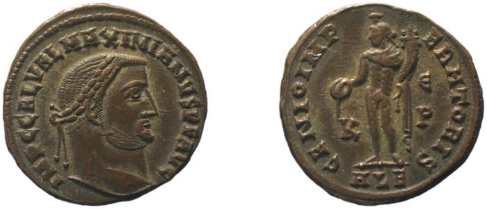 RIC VI Alexandria 105a, реверс, bm
