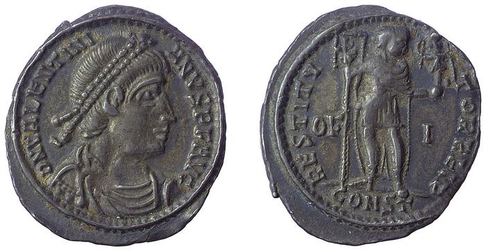 RIC IX Arelate 6A, реверс, bm