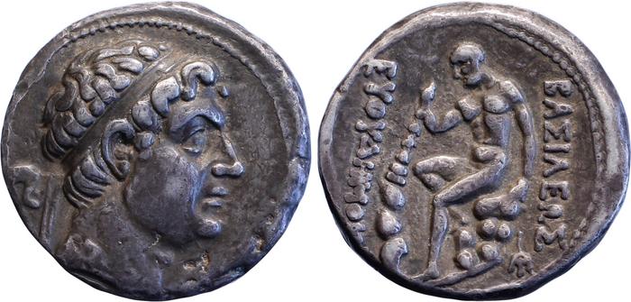 Euthydemus I of Bactria rev