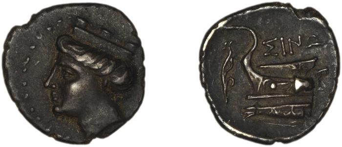 Sinope Waddington 1925 42-3, реверс, bm