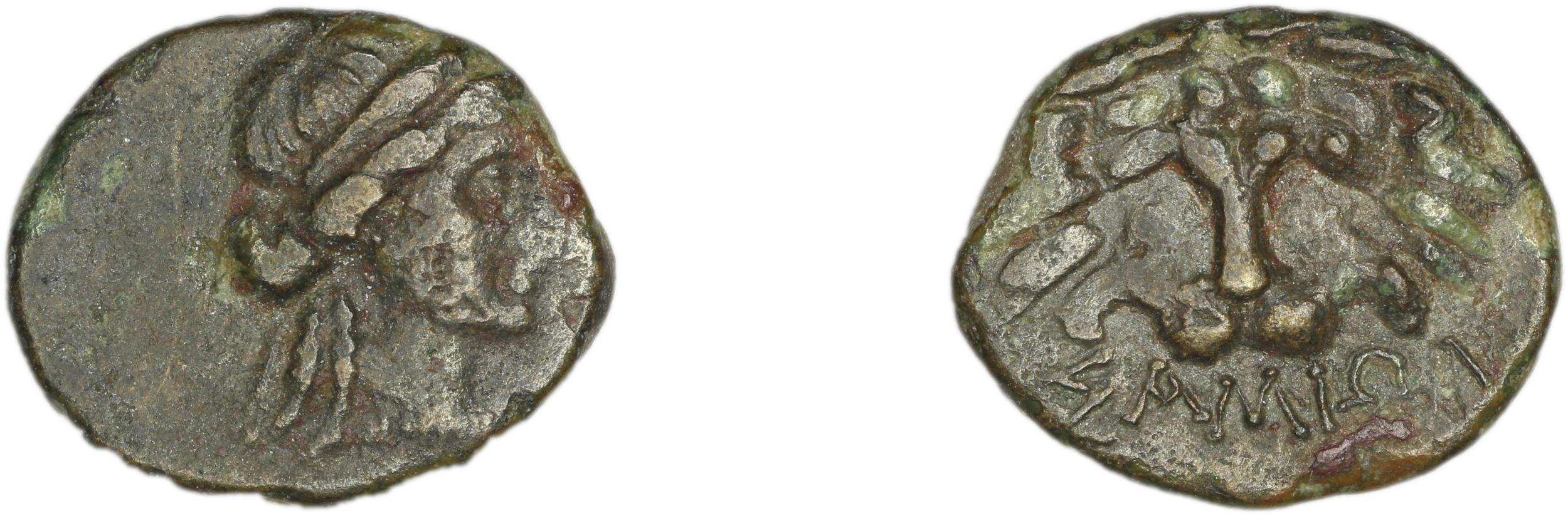 Samos Barron 1966 Pl. xxxi, 8-9, аверс, bm
