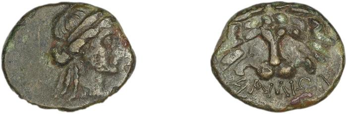 Samos Barron 1966 Pl. xxxi, 8-9, реверс, bm
