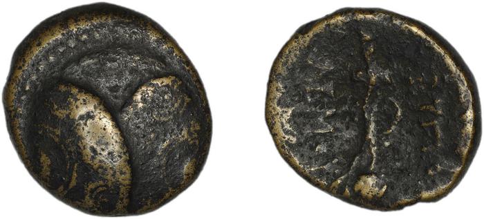 Eupolemos, strategos of Caria Caunus Ashton 1998, реверс, bm