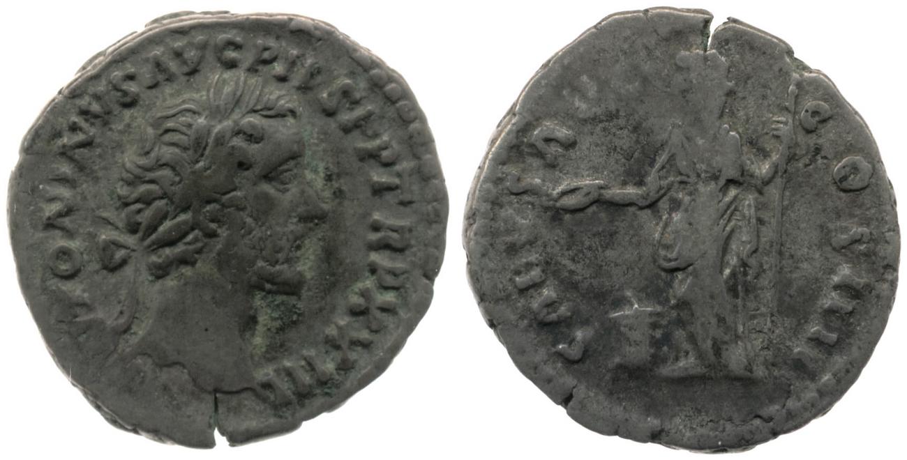 RIC III Antoninus Pius 304, аверс, Британский музей