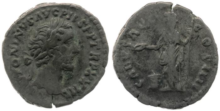 RIC III Antoninus Pius 304, реверс, Британский музей