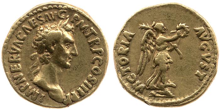 RIC II Nerva 21, реверс, bm