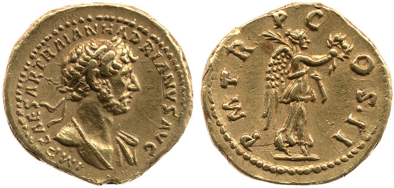 аверс RIC II, Part 3 (second edition) Hadrian 144