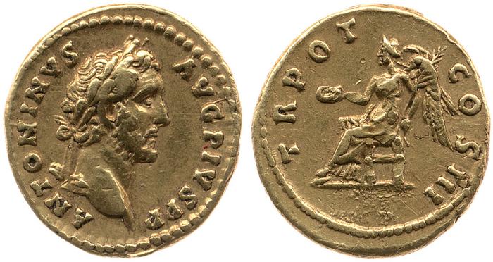 реверс RIC III Antoninus Pius 87