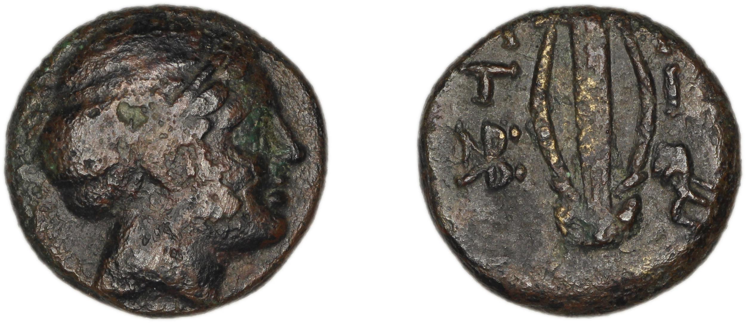 Mytilene Babelon 1910 2252, аверс, bm