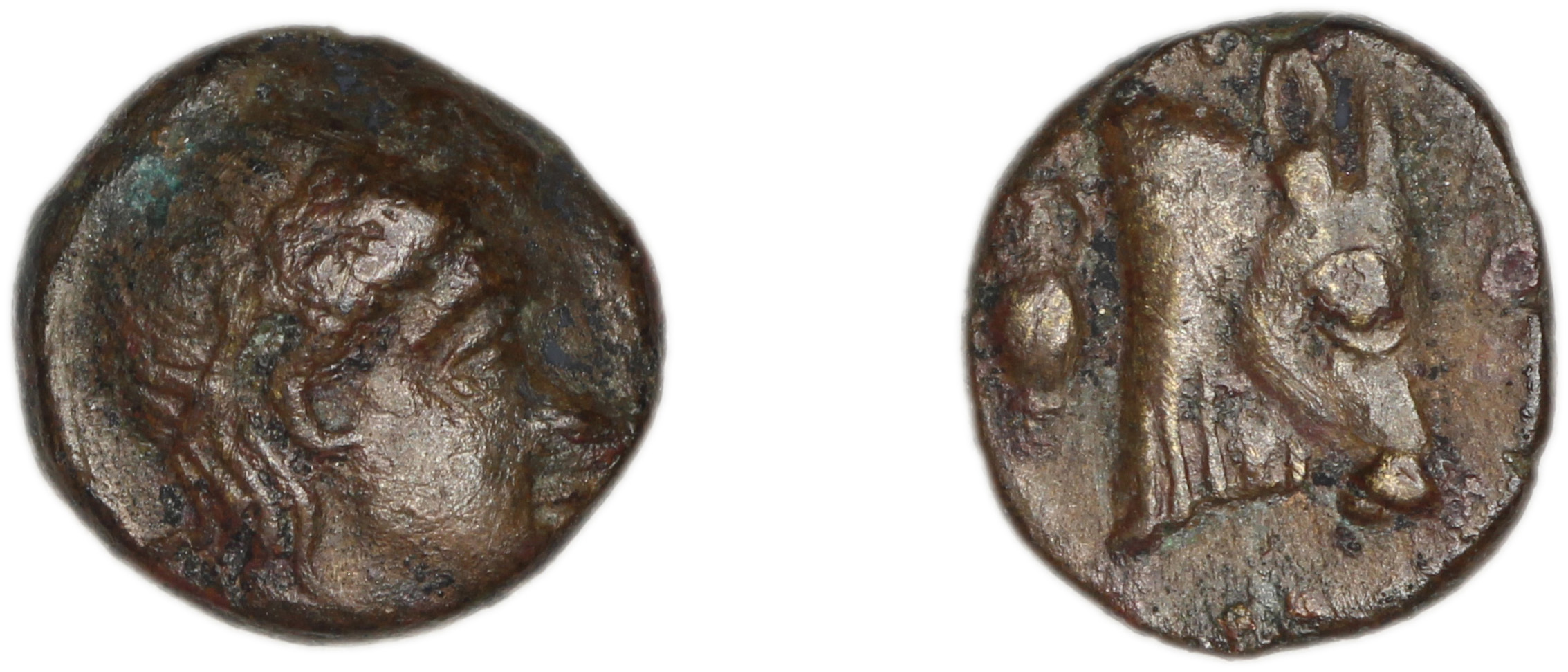 Mytilene Babelon 1910 2239-42, аверс, bm