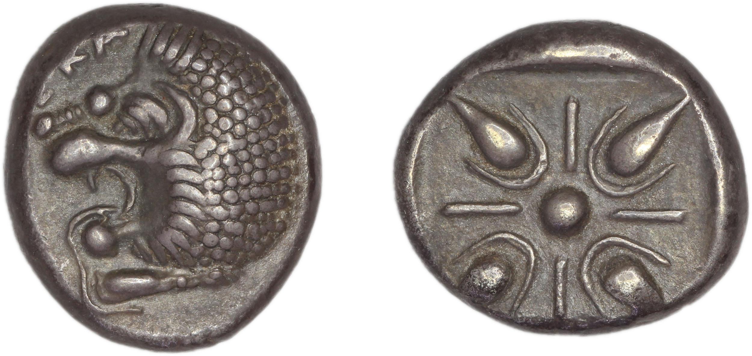 аверс Hecatomnus of Caria Mylasa Konuk 1998 A1
